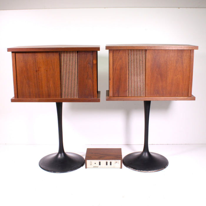 Bose 901 Series II Vintage Direct Reflecting Speaker Pair and Bose 901 Active Equalizer-Speakers-SpenCertified-vintage-refurbished-electronics