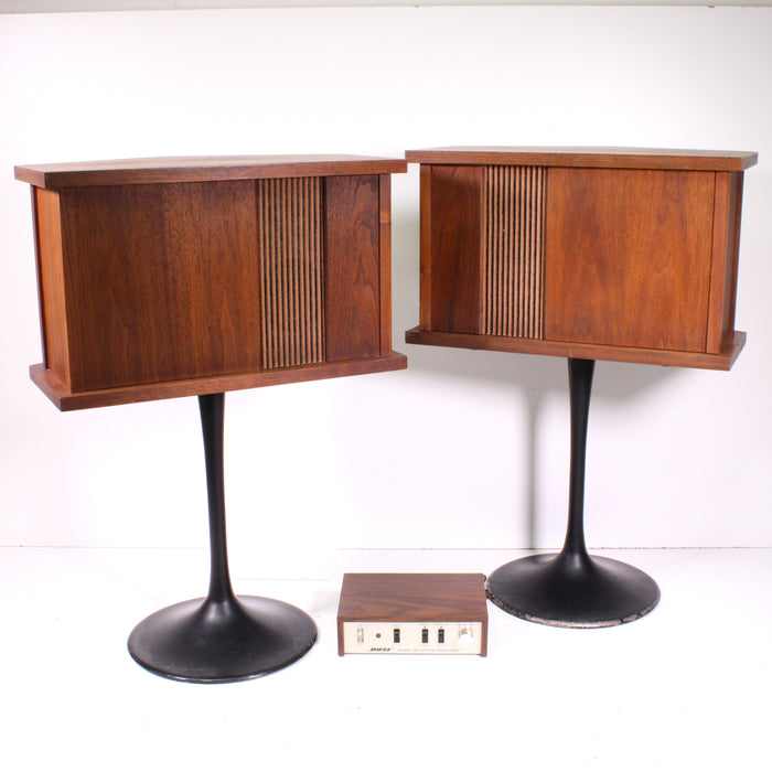 Bose 901 Series II Vintage Direct Reflecting Speaker Pair and Bose 901 Active Equalizer-Speakers-SpenCertified-vintage-refurbished-electronics