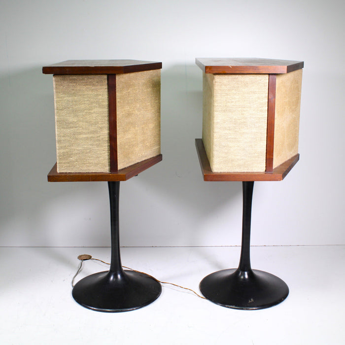 Bose 901 Vintage Direct Reflecting Speaker System Pair with Stands-Speakers-SpenCertified-vintage-refurbished-electronics