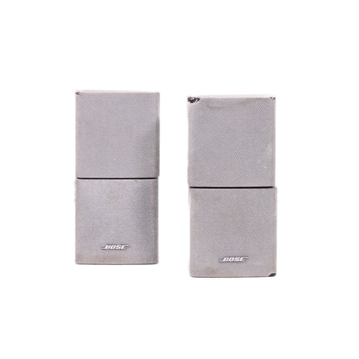 Bose Acoustimass Double Cube Satellite Speaker Direct/Reflecting Surround (Silver)-Speakers-SpenCertified-vintage-refurbished-electronics