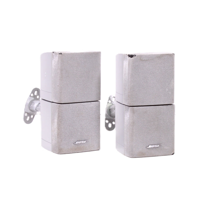 Bose Acoustimass Double Cube Satellite Speaker Direct/Reflecting Surround (Silver)-Speakers-SpenCertified-vintage-refurbished-electronics