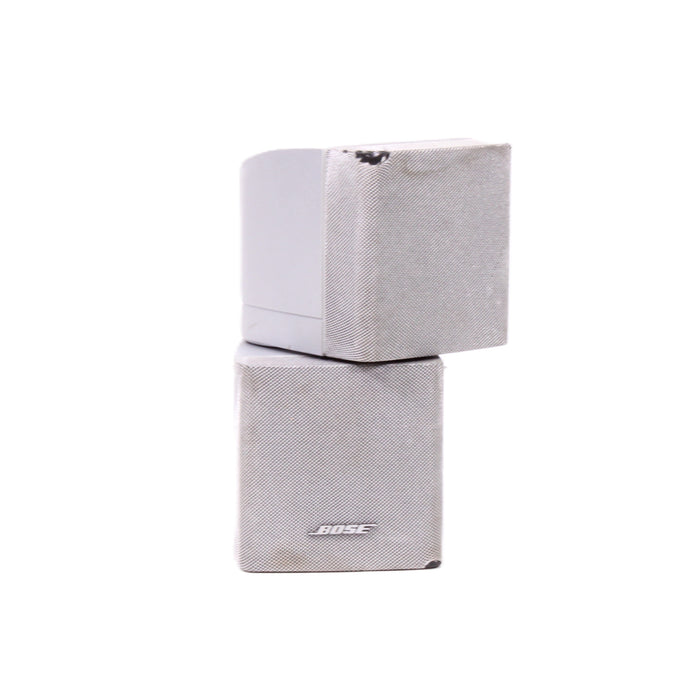 Bose Acoustimass Double Cube Satellite Speaker Direct/Reflecting Surround (Silver)-Speakers-SpenCertified-vintage-refurbished-electronics