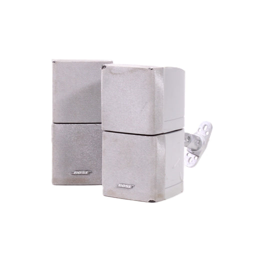 Bose Acoustimass Double Cube Satellite Speaker Direct/Reflecting Surround (Silver)-Speakers-SpenCertified-vintage-refurbished-electronics