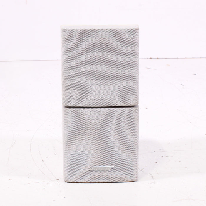 Bose Acoustimass White Lifestyle Double Cube Compact Surround Sound Speaker-Speakers-SpenCertified-vintage-refurbished-electronics