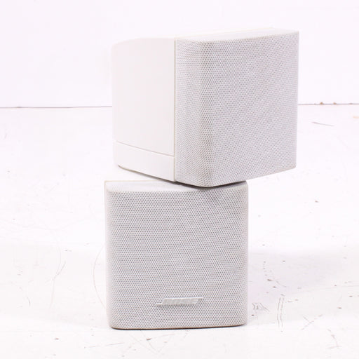 Bose Acoustimass White Lifestyle Double Cube Compact Surround Sound Speaker-Speakers-SpenCertified-vintage-refurbished-electronics