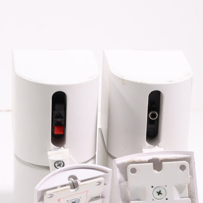 Bose Cube Speakers Swivel Dual Design Set of 2 (White)-Speakers-SpenCertified-vintage-refurbished-electronics