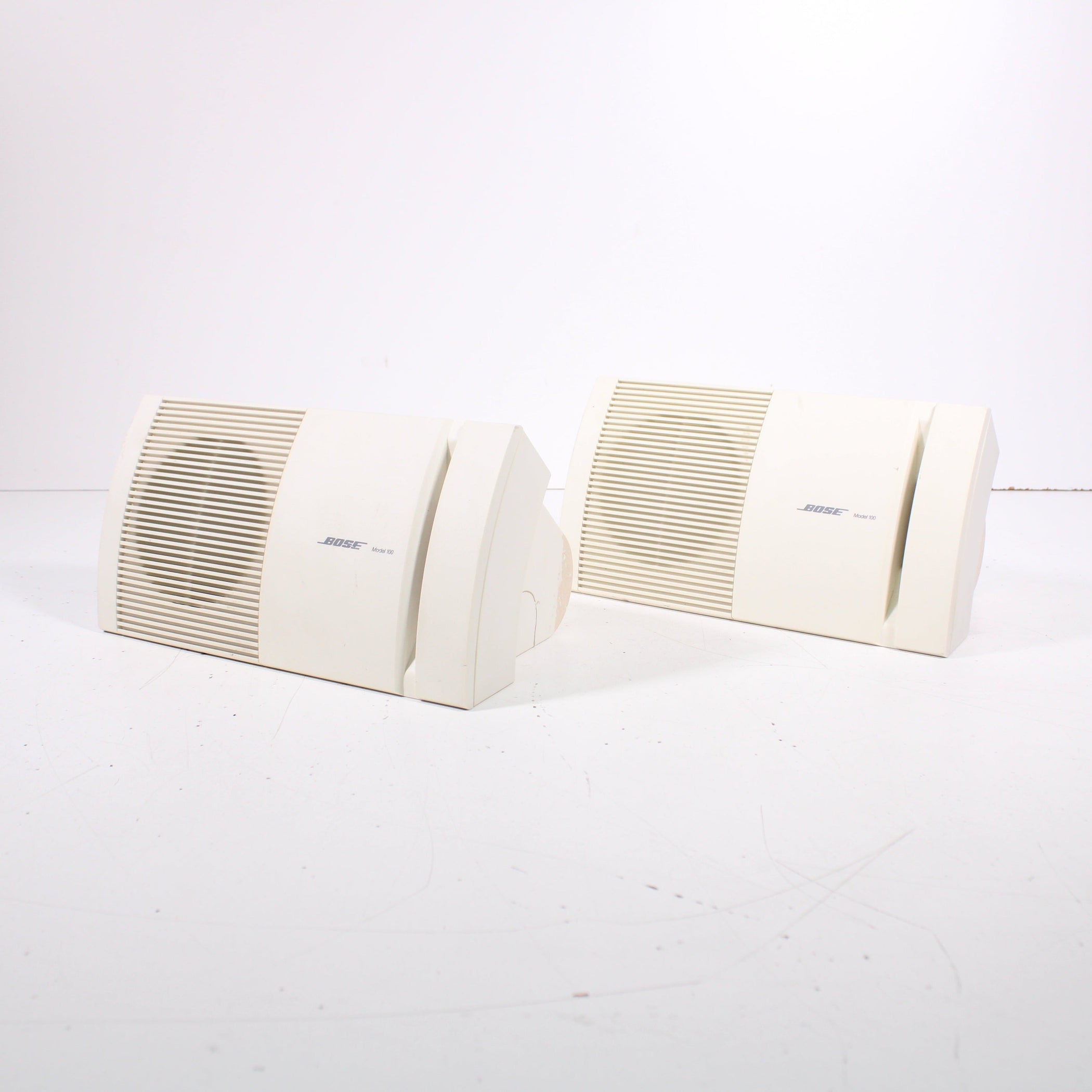 Bose Model 100 Compact Speaker Pair (Cream) — SpenCertified