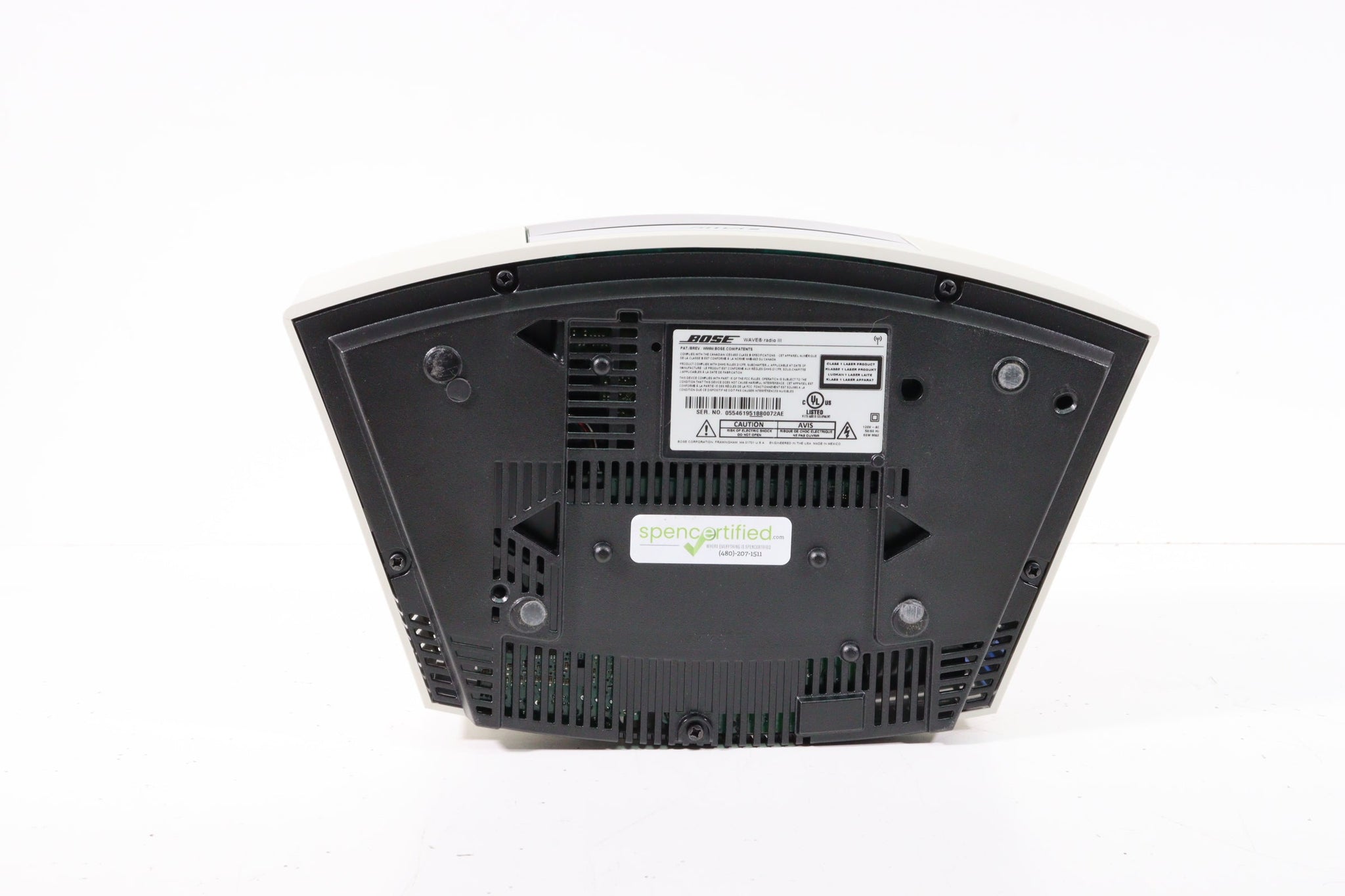 Bose Wave Radio III Music System AM/FM Radio Tuner White — SpenCertified