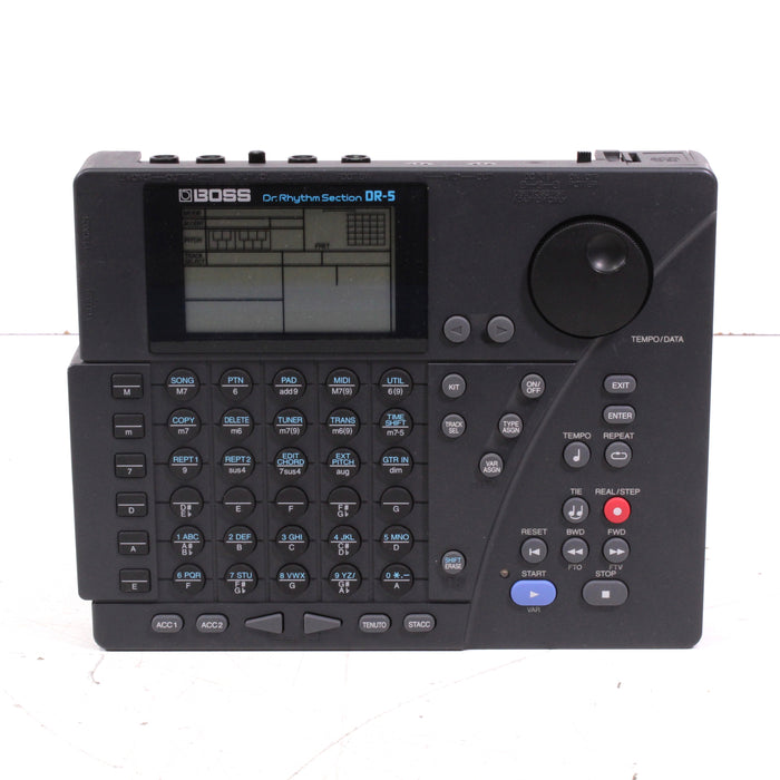 Boss DR-5 Dr. Rhythm Section Drum and Backing Machine (NO POWER CORD) (1997)-Guitar Pedals-SpenCertified-vintage-refurbished-electronics