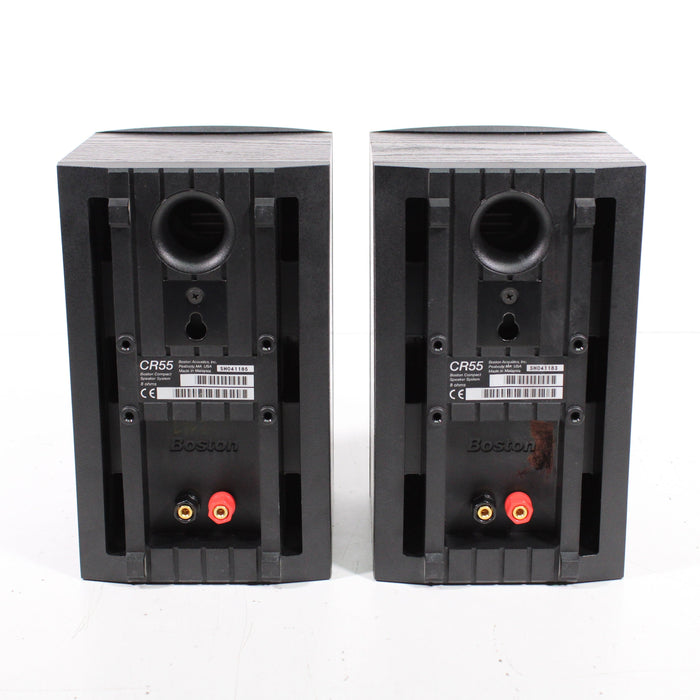 Boston Acoustics CR55 2-Way Bookshelf Speaker Pair-Speakers-SpenCertified-vintage-refurbished-electronics