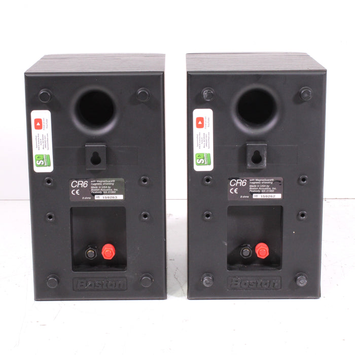 Boston Acoustics CR6 Compact Loudspeaker Speaker System (1994)-Speakers-SpenCertified-vintage-refurbished-electronics