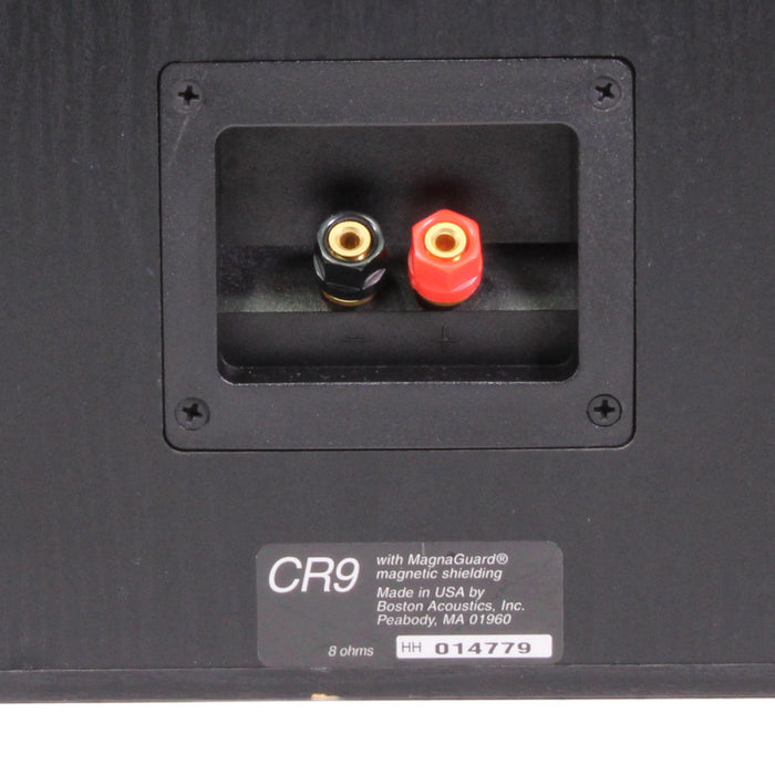 Boston Acoustics CR9 2-Way 8" Bookshelf Speaker Pair-Speakers-SpenCertified-vintage-refurbished-electronics