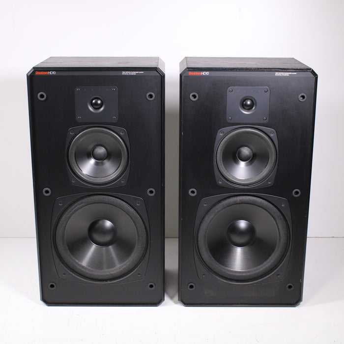 Boston Acoustics HD10 3-Way High Definition Loudspeaker Speaker Pair (NEEDS NEW FOAM)-Speakers-SpenCertified-vintage-refurbished-electronics