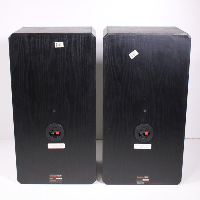 Boston Acoustics HD10 3-Way High Definition Loudspeaker Speaker Pair (NEEDS NEW FOAM)-Speakers-SpenCertified-vintage-refurbished-electronics