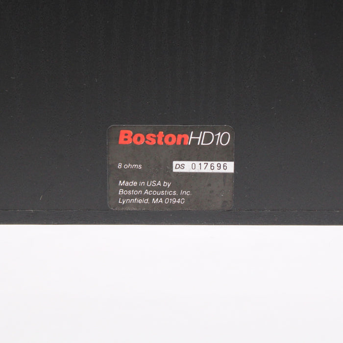 Boston Acoustics HD10 3-Way High Definition Loudspeaker Speaker Pair (NEEDS NEW FOAM)-Speakers-SpenCertified-vintage-refurbished-electronics