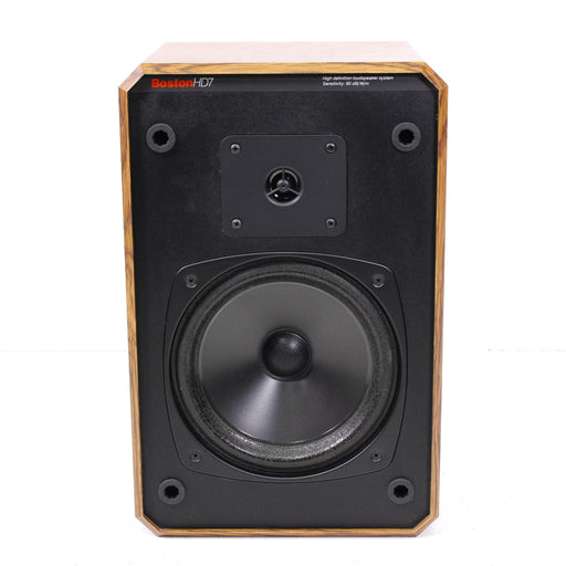 Boston Acoustics HD7 2-Way Bookshelf Speaker Walnut Wood Veneer-Speakers-SpenCertified-vintage-refurbished-electronics