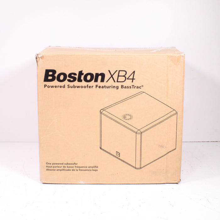 Boston Acoustics XB4 Powered Subwoofer Speaker System Bass Module 10 Inch Woofer (ORIGINAL BOX)-Speakers-SpenCertified-vintage-refurbished-electronics