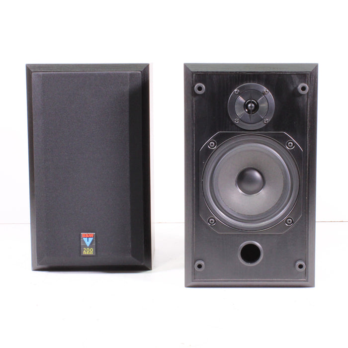 Bowers & Wilkins 200 Series V201 Bookshelf Speakers Audiophile Quality-Speakers-SpenCertified-vintage-refurbished-electronics