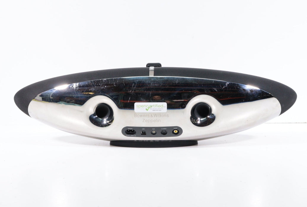 Bowers & Wilkins Zeppelin Midnight Gray Wireless Speaker with iPod Dock-Speakers-SpenCertified-vintage-refurbished-electronics