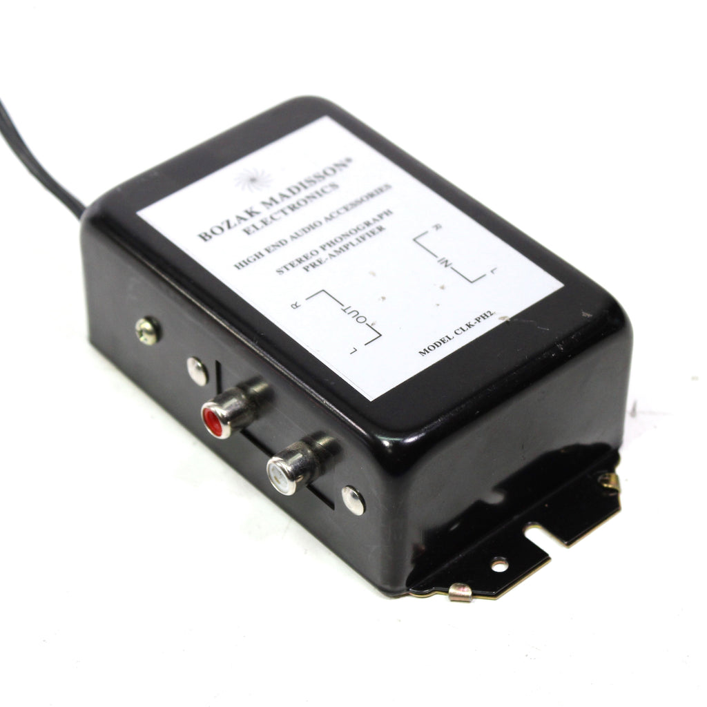 Bozak Madisson CLK-PH2 Compact Stereo Phono Preamp Preamplifier 