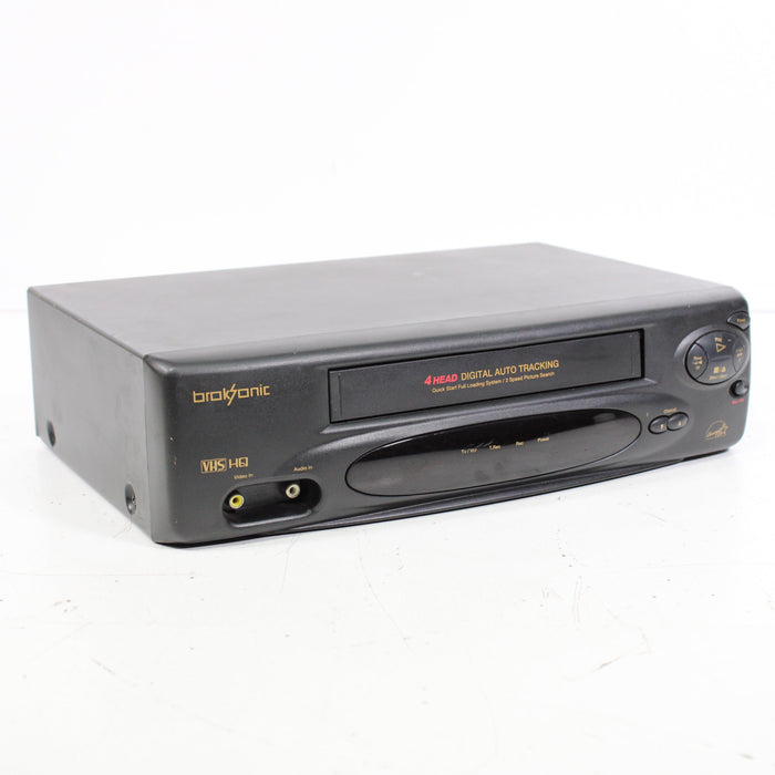 Broksonic VHSA-6741CTBE 4-Head VCR Video Cassette Recorder-VCRs-SpenCertified-vintage-refurbished-electronics