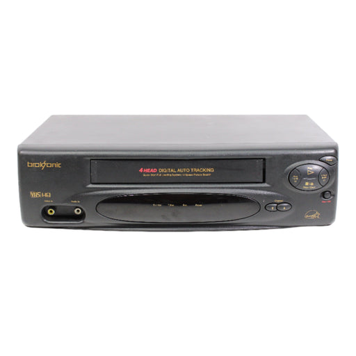 Broksonic VHSA-6741CTBE 4-Head VCR Video Cassette Recorder-VCRs-SpenCertified-vintage-refurbished-electronics