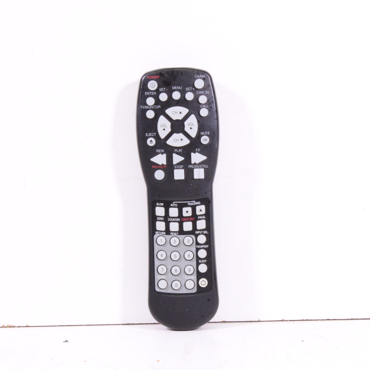 Broksonic/Zenith 076X0CC080 Remote Control for TV/VCR Combo — SpenCertified