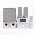 Brookstone SongCube DJB80GB Digital Music Center MP3 CD Player Speaker System (2005)