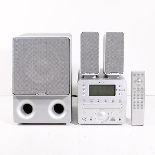 Brookstone SongCube DJB80GB Digital Music Center MP3 CD Player Speaker System (2005)-CD Players & Recorders-SpenCertified-vintage-refurbished-electronics