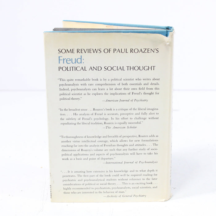 Brother Animal: The Story of Freud and Tausk by Paul Roazen Hardcover Book (1969)-Books-SpenCertified-vintage-refurbished-electronics