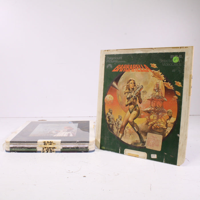 CED VideoDisc Movie Bundle of 7 (Barbarella, The Rose and More)-Records & LPs-SpenCertified-vintage-refurbished-electronics