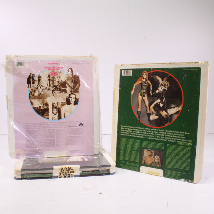 CED VideoDisc Movie Bundle of 7 (Barbarella, The Rose and More)-Records & LPs-SpenCertified-vintage-refurbished-electronics