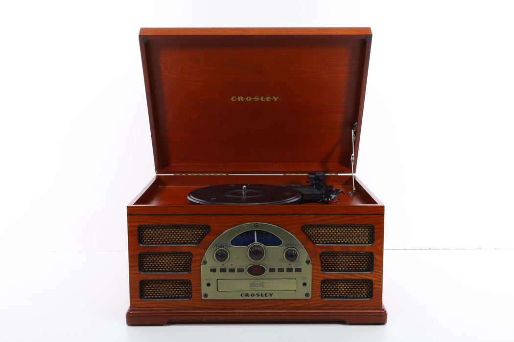 CROSLEY CR66 Vintage Record Player/CD Recorder/AM/FM Radio Music Syste ...