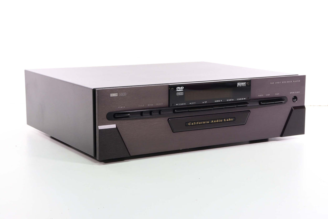 California Audio Labs CL-20 96K 24 Bit DVD HDCD Player-DVD & Blu-ray Players-SpenCertified-vintage-refurbished-electronics