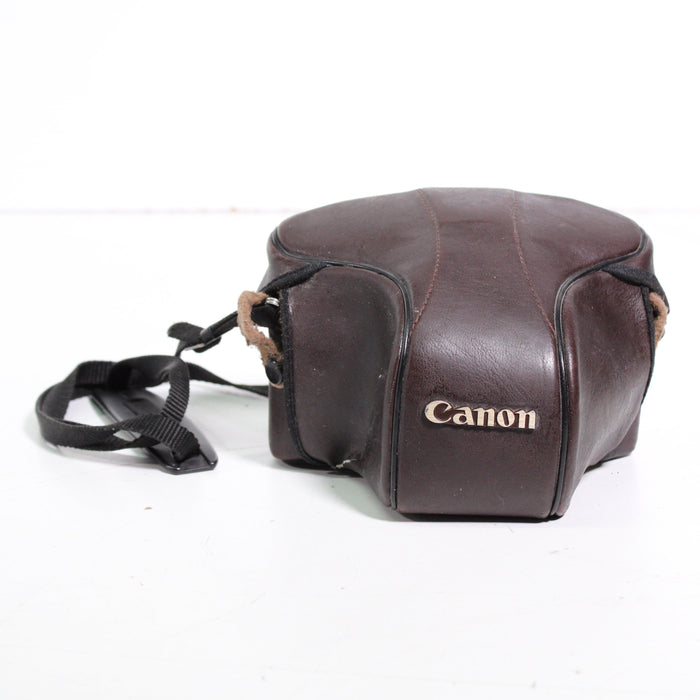 Canon AE-1 Vintage 35mm SLR Camera with 50mm 1:1.8 Lens and Carrying Case-Cameras-SpenCertified-vintage-refurbished-electronics