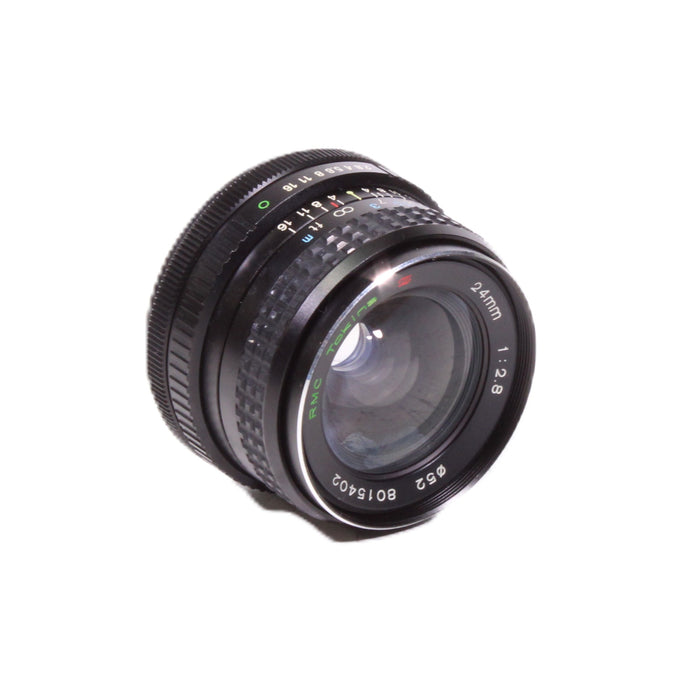 Canon FD Lens Set 24mm f/2.8 Wide Angle & 70-150mm f/4.5 Zoom with Carrying Case-Camera Lenses-SpenCertified-vintage-refurbished-electronics