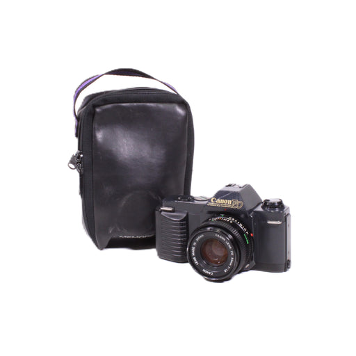 Canon T50 35mm SLR Film Camera Automatic Exposure w/ Carrying Case-Cameras-SpenCertified-vintage-refurbished-electronics