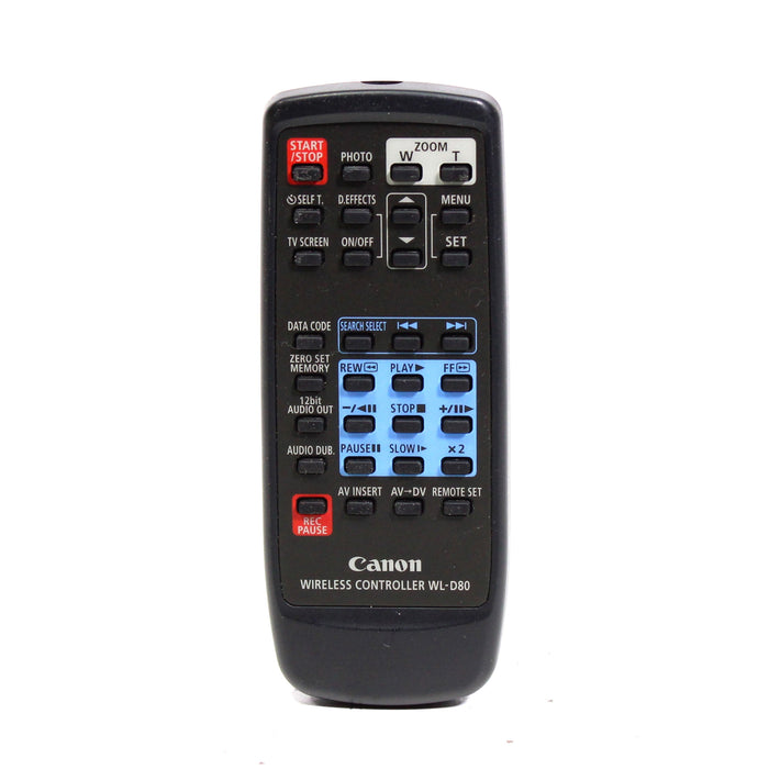 Canon WL-D80 Remote Control for Camcorder ZR60-Remote Controls-SpenCertified-vintage-refurbished-electronics