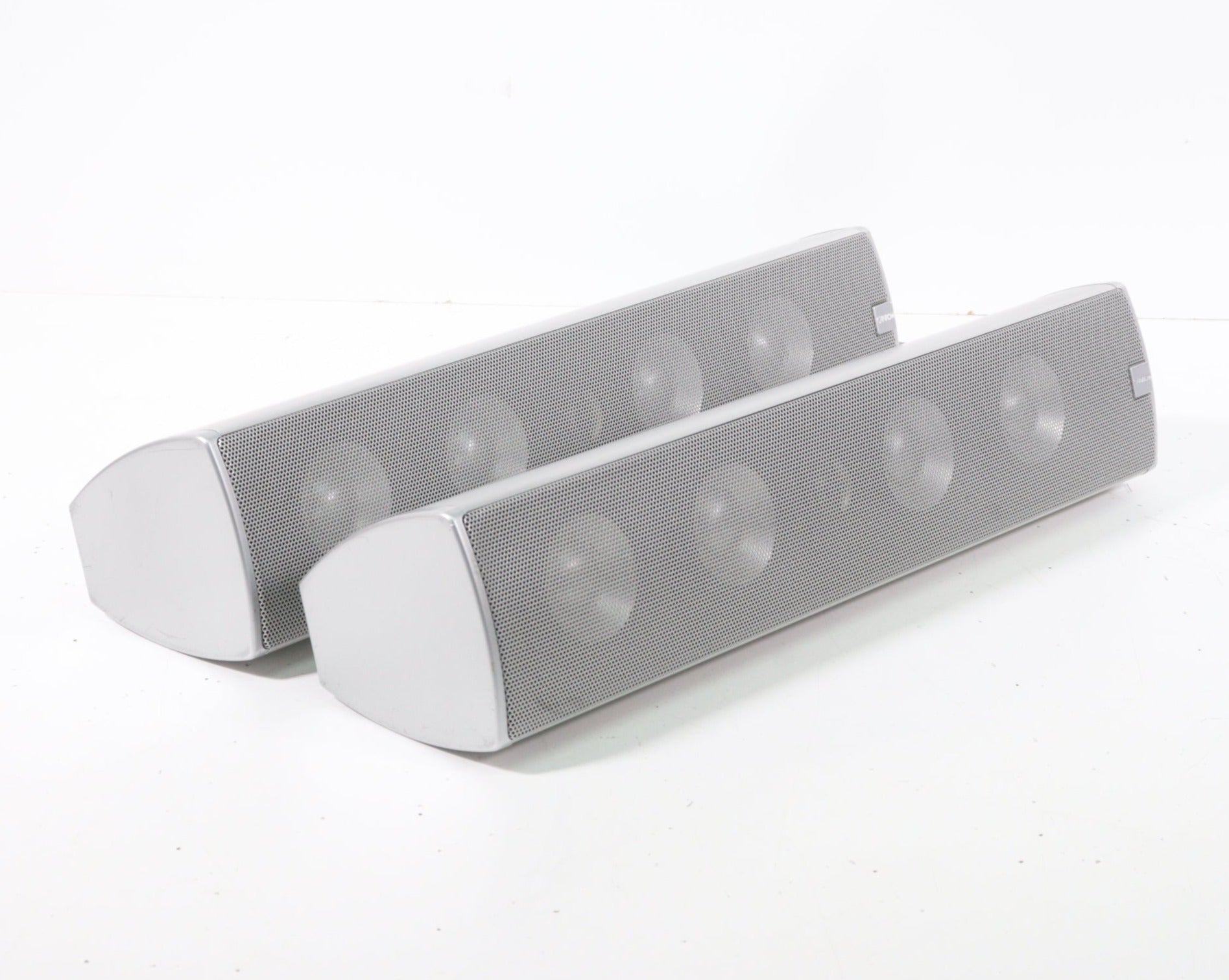 Canton CD 50 Center Speaker Set of 2 Aluminum Silver