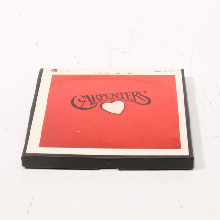 Carpenters – A Song for You – Reel to Reel Tape 7" 1/4" 7½ IPS – A&M Records – Soft Rock / Pop / 1970s Vocal Classics-Reel-to-Reel Tape-SpenCertified-vintage-refurbished-electronics