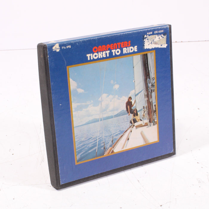 Carpenters – Ticket to Ride Reel to Reel Tape 7" 1/4" 7½ IPS A&M Records-Reel-to-Reel Tape-SpenCertified-vintage-refurbished-electronics