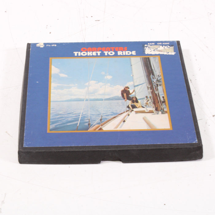 Carpenters – Ticket to Ride Reel to Reel Tape 7" 1/4" 7½ IPS A&M Records-Reel-to-Reel Tape-SpenCertified-vintage-refurbished-electronics