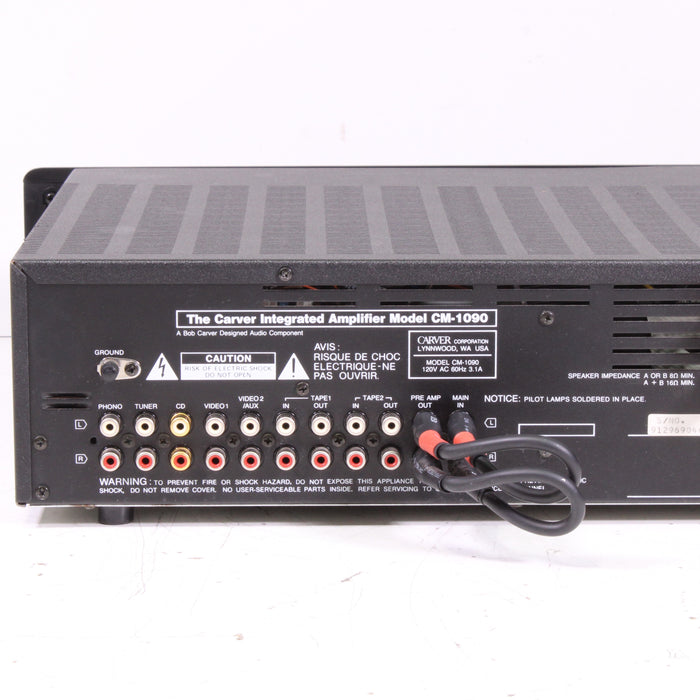 Carver CM-1090 Sonic Holography Integrated Amplifier with Phono