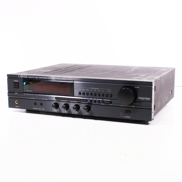 Carver CT-27V High-Quality Audio Video Preamplifier/Tuner (1993-95) (NO REMOTE) (AS IS)-Preamps-SpenCertified-vintage-refurbished-electronics
