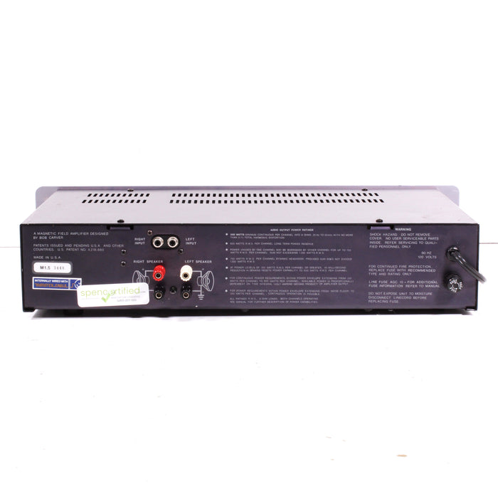 Carver M-1.5t Magnetic Field Power Amplifier 350W Rack Mountable-Power Amplifiers-SpenCertified-vintage-refurbished-electronics