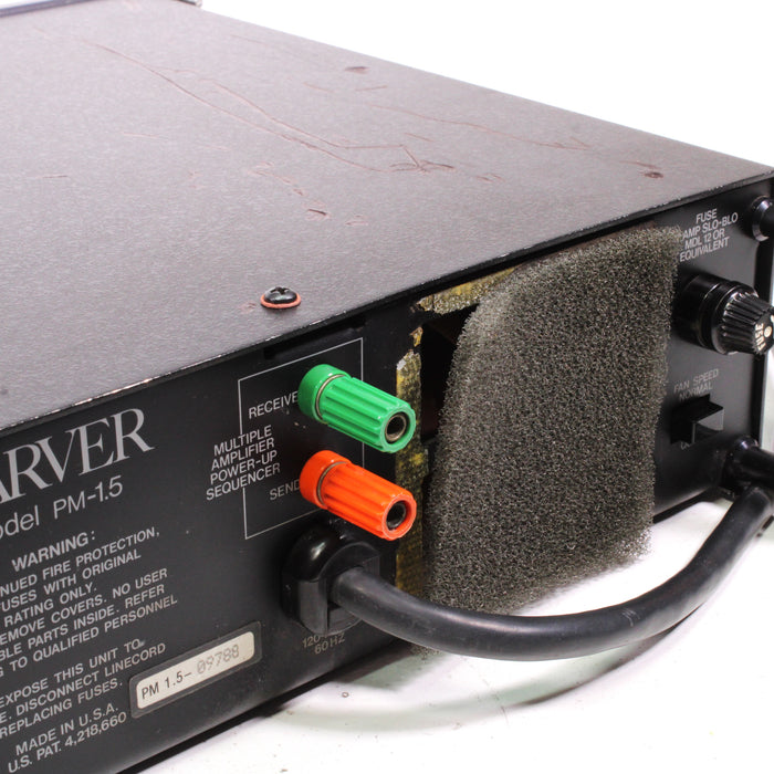 Carver PM-1.5 Magnetic Field Power Amplifier 450W Rack Mountable (1983-89)-Power Amplifiers-SpenCertified-vintage-refurbished-electronics