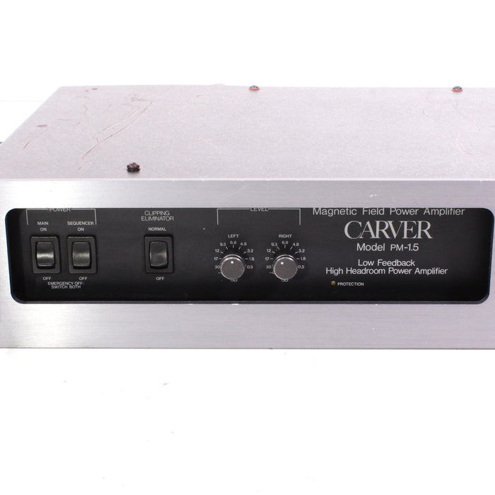 Carver PM-1.5 Magnetic Field Power Amplifier 450W Rack Mountable (1983-89)-Power Amplifiers-SpenCertified-vintage-refurbished-electronics