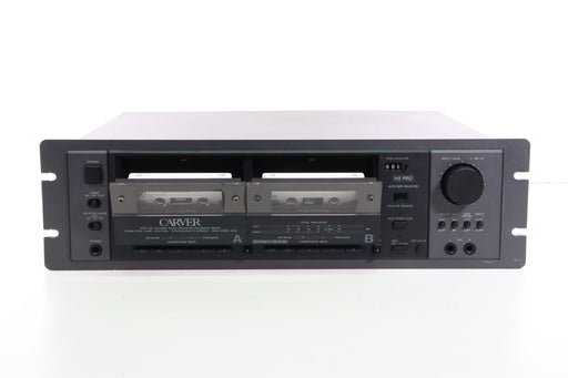 Carver PST-24 Double Auto-Reverse Cassette Deck with Rack Mount-Cassette Players & Recorders-SpenCertified-vintage-refurbished-electronics