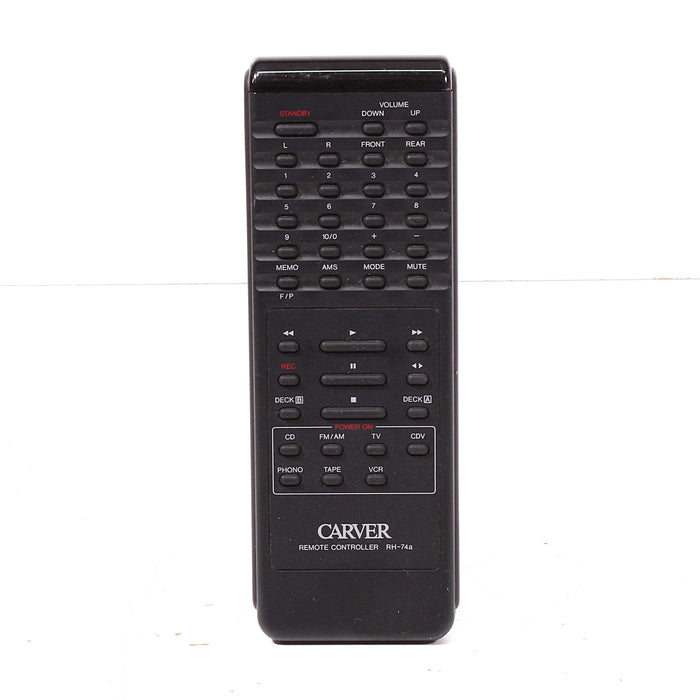 Carver RH-74A Remote Control for Amplifier HR-742 and More-Remote Controls-SpenCertified-vintage-refurbished-electronics