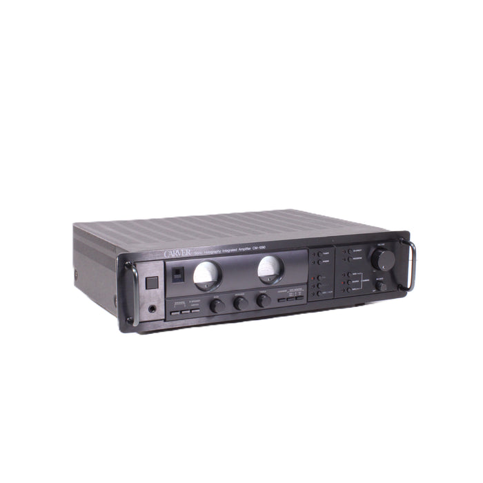Carver SD/A-450 Sonic Holography CD Player & Carver CM-1090 Integrated Amplifier with Phono Bundle (1990) System-Cassette Players & Recorders-SpenCertified-vintage-refurbished-electronics